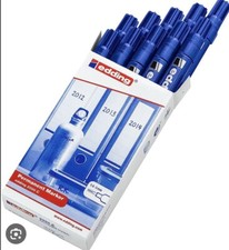 Edding 2000c Pack Of 10 Blue Permanent Markers
