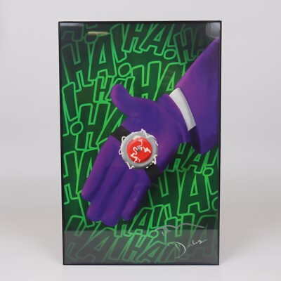 Joker Original Digital Illustration Framed Hand Ha Ha Ha