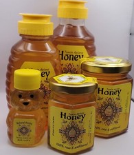 Honey Essentials Variety Pack 12 oz 16 oz Squeeze Bottles, 4 oz 9 oz He...