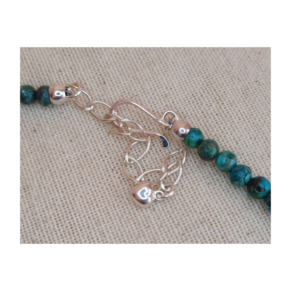 Jay King Reconstructed Turquoise Statement Neckla… - image 3