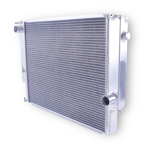 Radiador de 2 filas con ventilador combinado 1988-1999 BMW E30 E36 320i 323i 325i 328i M3 M50 M52 - Imagen 5 de 11