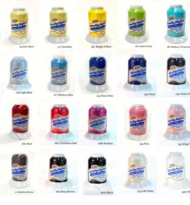 Original Woolly Nylon Thread YLI Stretchy Serger Thread 100% Nylon