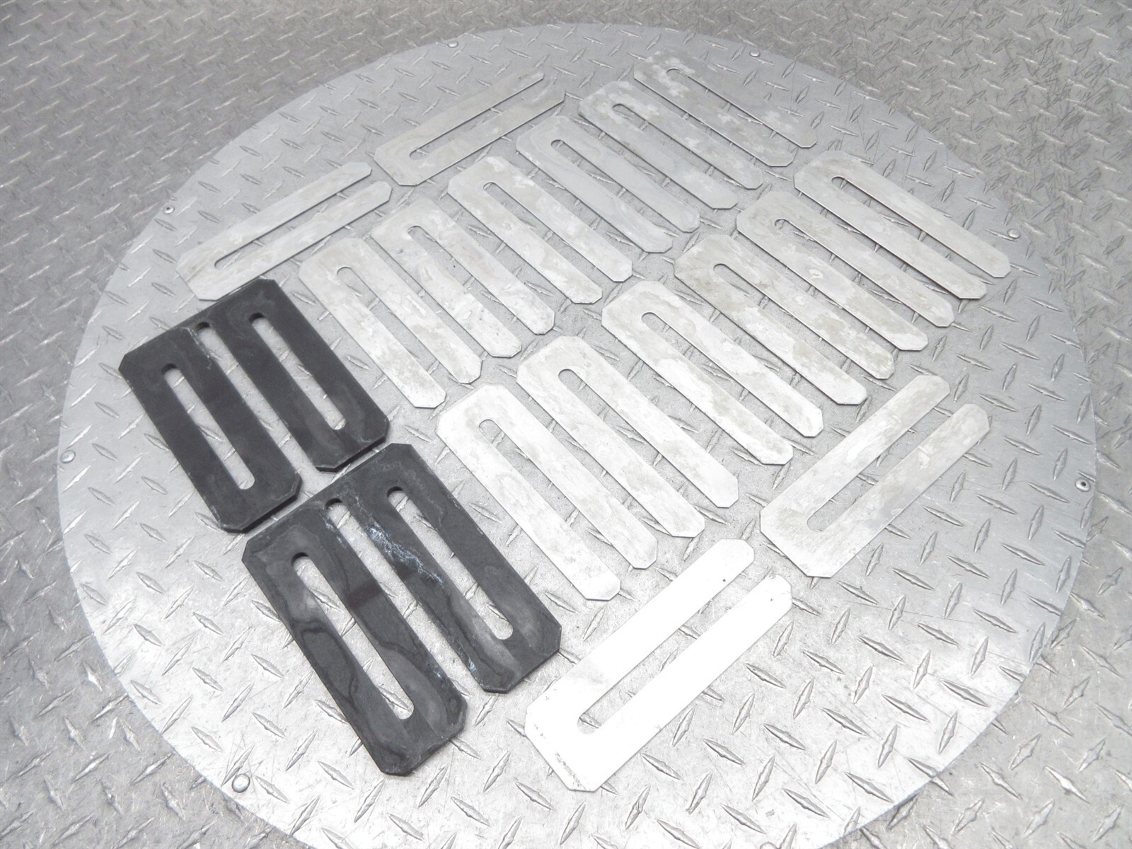 2008 Ferrari F430 Spider Rear Bumper Spacer Mounting Shim Alignment Plate Lot