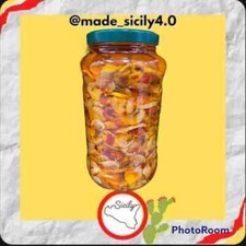 funghi sott'olio piccanti SICILIANI BOCCIA DA 3KG 100% ANTICA RICETTA SICILIANA