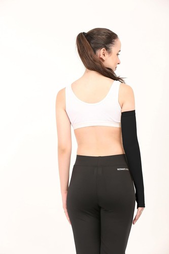 Medical Compression Arm Sleeve for Post Liposuction & Burn Support,HIGH COMPRESS - Picture 2 of 18