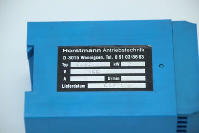 Horstmann ESA3