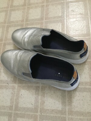 Cole Haan Light Gray Slip-On Shoes s-l400.jpg main image 2