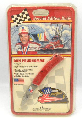 Schrade Cutlery Special Edition Knife 1993 Don Prudhomme