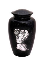 Classic Angel Urn for Human Ashes Adult Cremation Urns with Velvet Bag 10" us