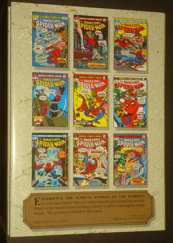 To Inform Poster Amazing Spider-Man Marvel Masterworks Vol 15 1st Print 2012 Limited to ...