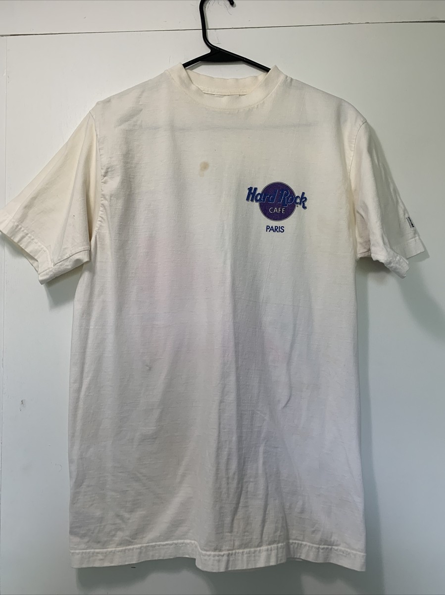 Vintage Hard Rock Cafe Paris T Shirt Heavyweight W/ Back print