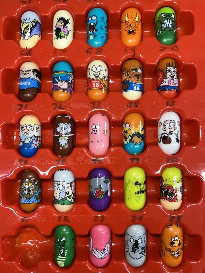 Mighty Beanz 61-120 SET Lote de 51 Beanz Serie 1 + Estuche de Coleccionista *ENVÍO GRATUITO* Foto 3 de 4