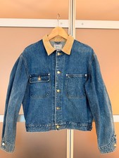 Vintage Polo Ralph Lauren Made in USA Denim Jacket 90s Boxy Fit Size L Fits M