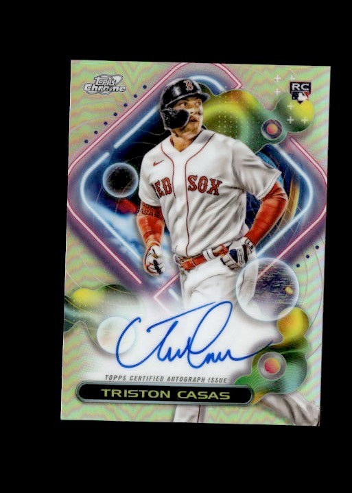 2023 Topps Cosmic Chrome Rookie Autograph #CCATC Triston Casas RC Auto Mint