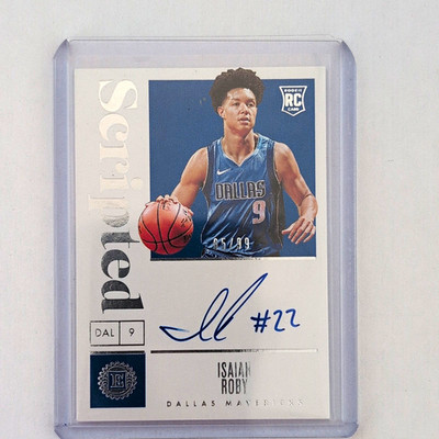 Panini 2019-20 Encased Isaiah Roby Dallas Mavericks Rookie Auto #132 /99