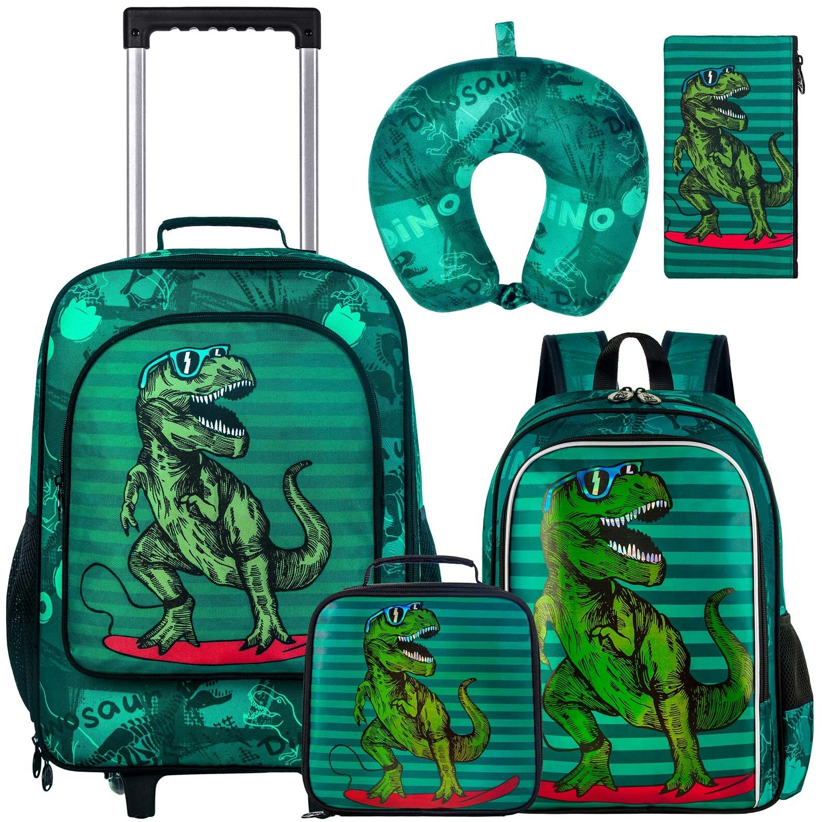 Set With Wheels, Kids Rolling Suitcase For Travel Fun
