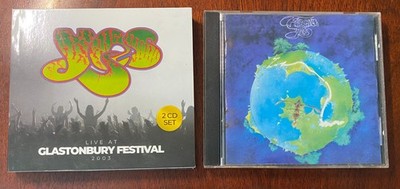 YES  [3 CD Lot]  Live At Glastonbury Festival 2003 (2 CD) and Fragile (CD)