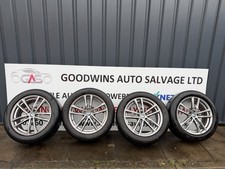 BMW 698M GENUINE OEM ALLOY WHEELS AND TYRES SET X3 X4 G01 G02 245 50 R19