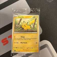 Pokémon TCG Pikachu Pokemon Together Stamped Promo 025/165 151 Sealed