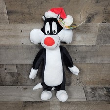 2012 New with Tags Sugar Loaf 15" Christmas Sylvester Santa Hat Plush Stuffed