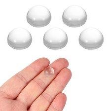 5 Pack Convex Lens, 12mm OD 7mm Focal Length Optical Lenses