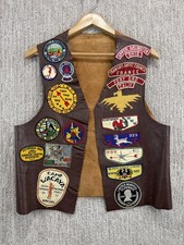 Vintage BSA Patch Vest TAC Black Eagle OA Central Ohio Allegheny 1950s–60s