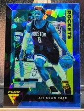 JAE'SEAN TATE RC 2020-21 Panini Flux BLUE CRACKED ICE PRIZM ROOKIE CARD 🚀 