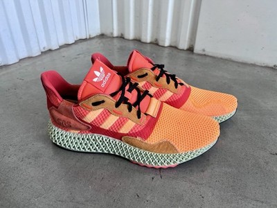 Size 10 - Sneakersnstuff x adidas ZX 4000 4D Sunrise 193093555417