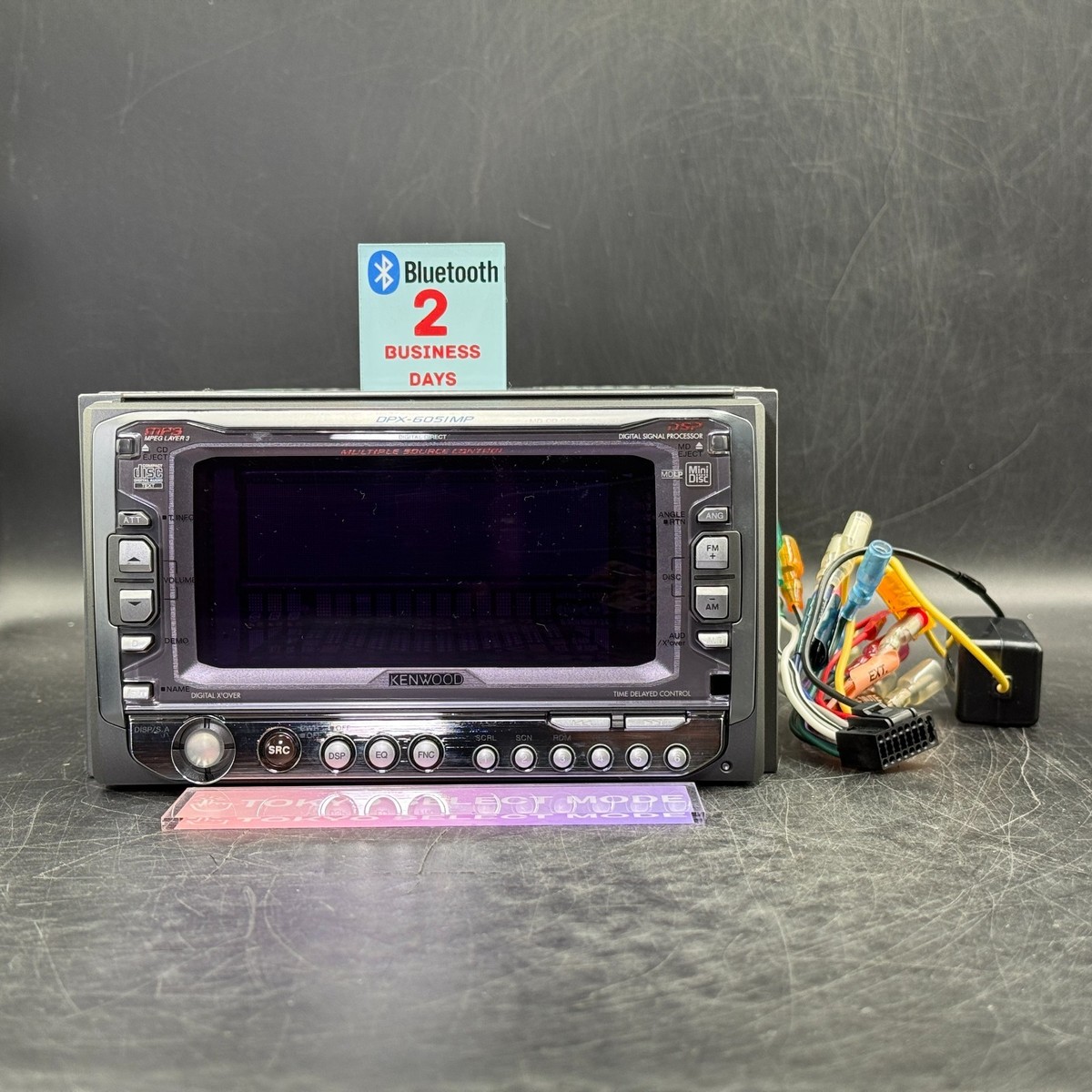 KENWOOD　 DPX-6051MP Kenwood DPX-6051MP 2DIN Car Audio CD MD Player Added Bluetooth