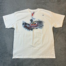 Daytona 500 Shirt Mens XL White NASCAR Auto Racing Chase 51st 2009 Graphic Tee