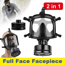 KYNG Gas Mask + 40mm NBC Filter - Full Face Respirator CBRN Mask