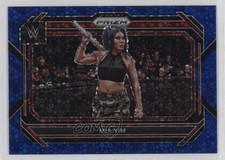 2023 Panini Prizm WWE Under Card Blue Prizm 7/25 Mia Yim #74 0t2