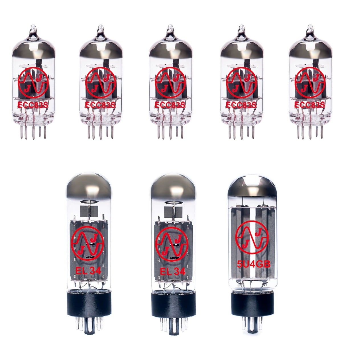 Replacement Valve Kit for Mesa Boogie Stiletto Ace (4 x ECC83 1 x Balanced EC...