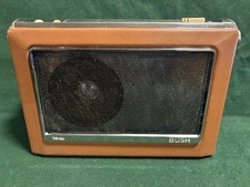 Vintage Bush TR130 Transistor Portable Radio - Tested & Working - 1960's