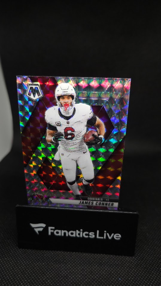 James Conner #227 Mosaic Silver Mosaic NFL 2025 Arizona Cardinals