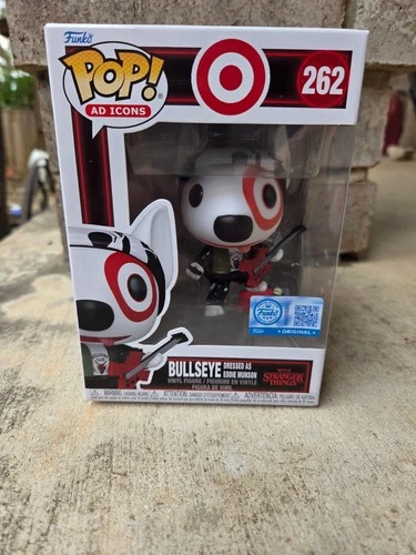 M/NM CONDITION FUNKO POP BULLSEYE TARGET EDDIE MUNSON #262 STRANGER THINGS RARE