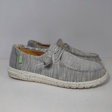 Hey Dude Wendy Stretch Casual Comfort Shoes Pearl River Women's Size 8