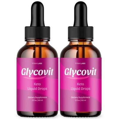 (2 Pack) Glycovit Drops Advanced Blood Support Supplement Glyco Vit 60 Servings