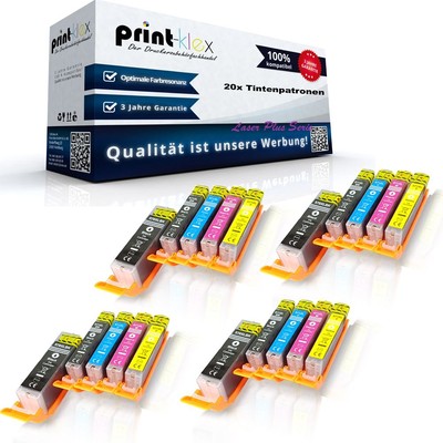 20x Ersatz Patronen für Canon Pixma TS5000Series TS5050 TS5050Series TS5051