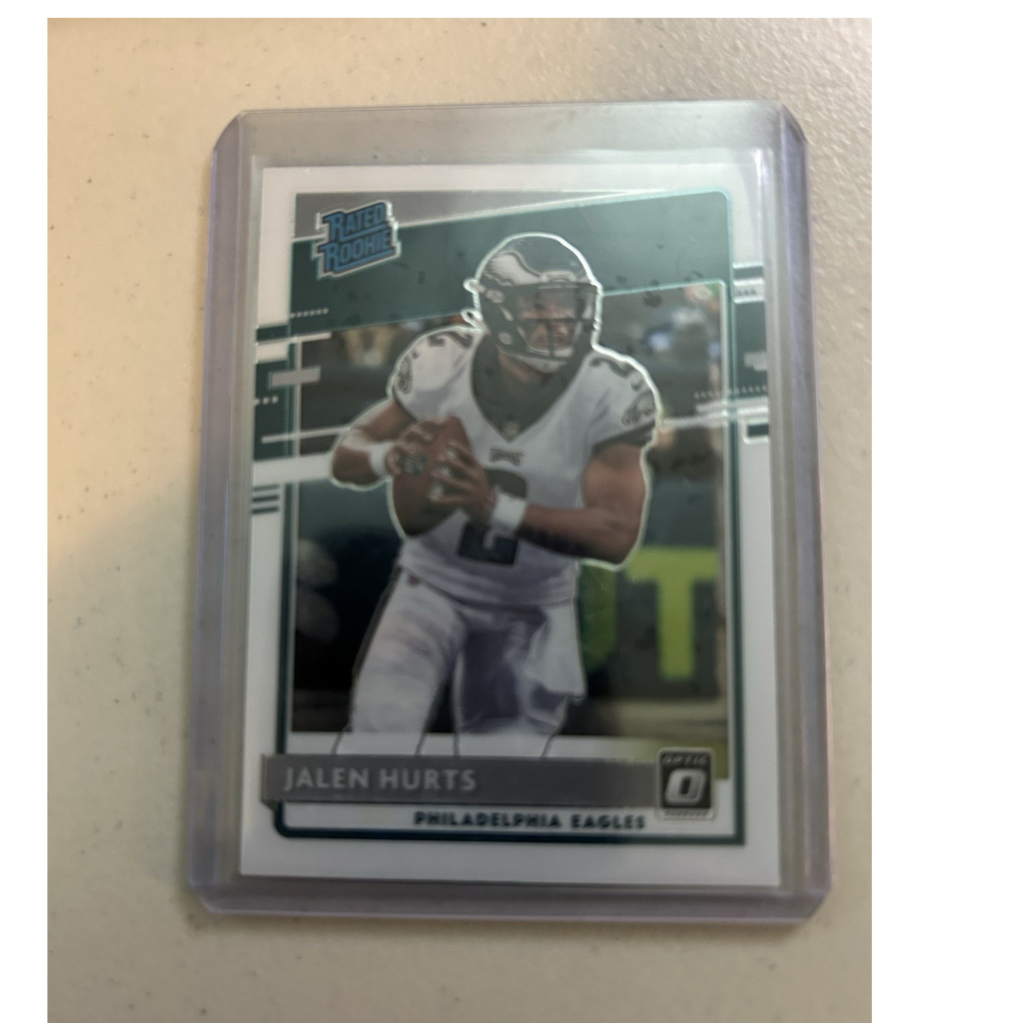 Panini 2020 Donruss Optic Rated Rookies Jalen Hurts #164 Eagles RC