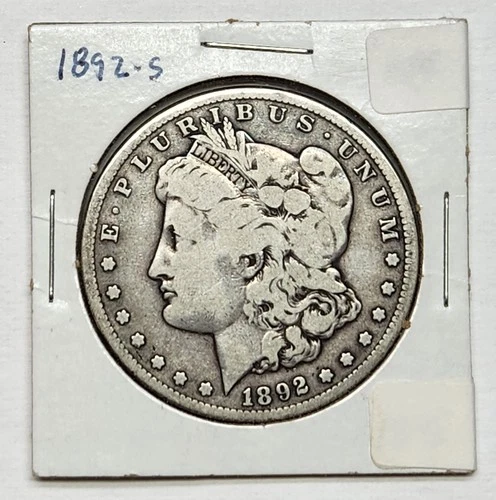 1892-S MORGAN DOLLAR , LOW MINTAGE