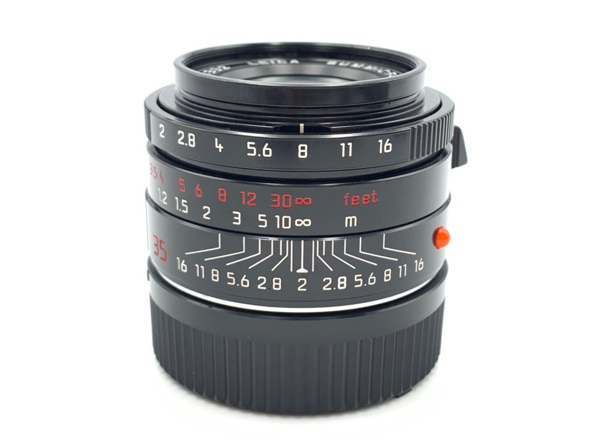 Leica Summicron M 35mm f2 ASPH Millennium Black Paint Lens from