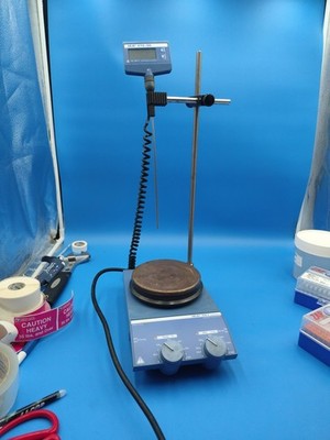 ika RET basic heating Magnetic stirrer with sensor With Safety Control w. Stand