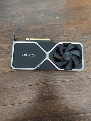 NVIDIA GeForce RTX 4070 Founders Edition 12GB GDDR6X Graphics Card
