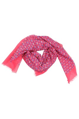 FENDI PINK COTTON SCARF UK