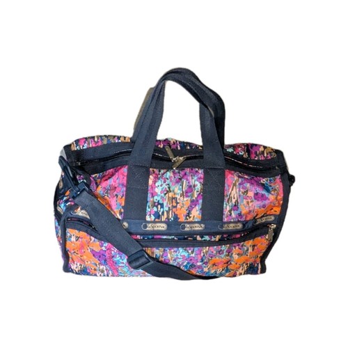 LeSportSac Medium Melanie Weekend Duffle Bag In Gentle Used Conditions!