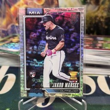 2026 Topps Series 1 Jakob Marsee RC OPENING DAY FOIL Marlins
