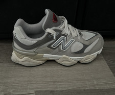 New Balance 9060 Men  s Gray/White Low Top Lace-Up Athletic Sneaker