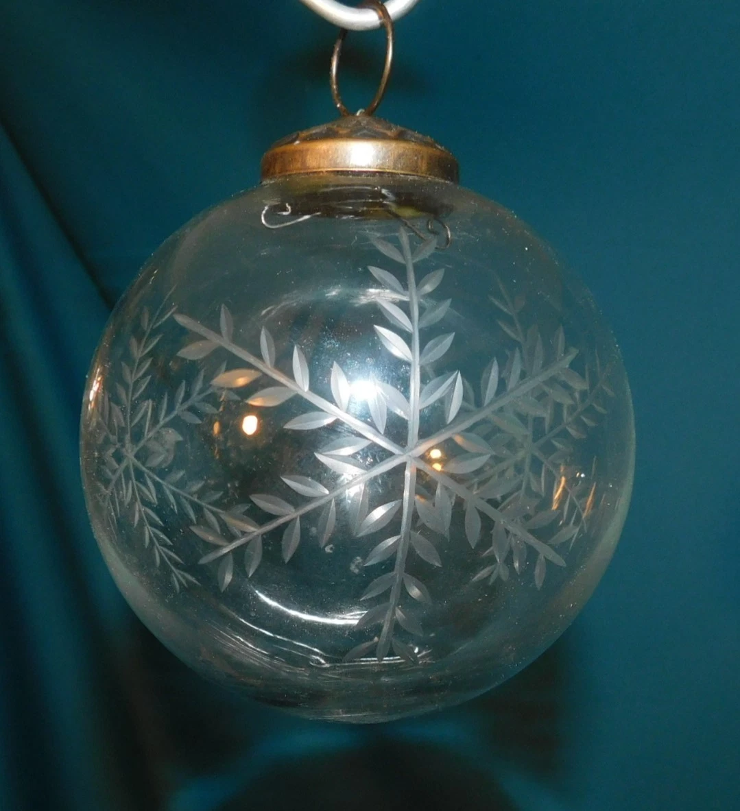 Lot De Boules De Noël Anciennes - Décorations Vintage Pour Sapin (état Correct)