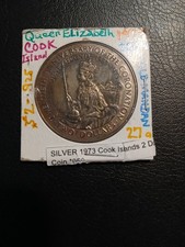 1973 Queen Elizabeth  20th Anniversary - Cook Island  - 25 Grams Sterling Silver 74.65 per troy oz